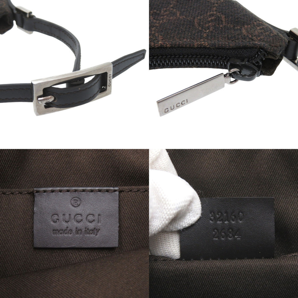 GUCCI Authentic Brown Canvas Bag - Picture 5 of 5